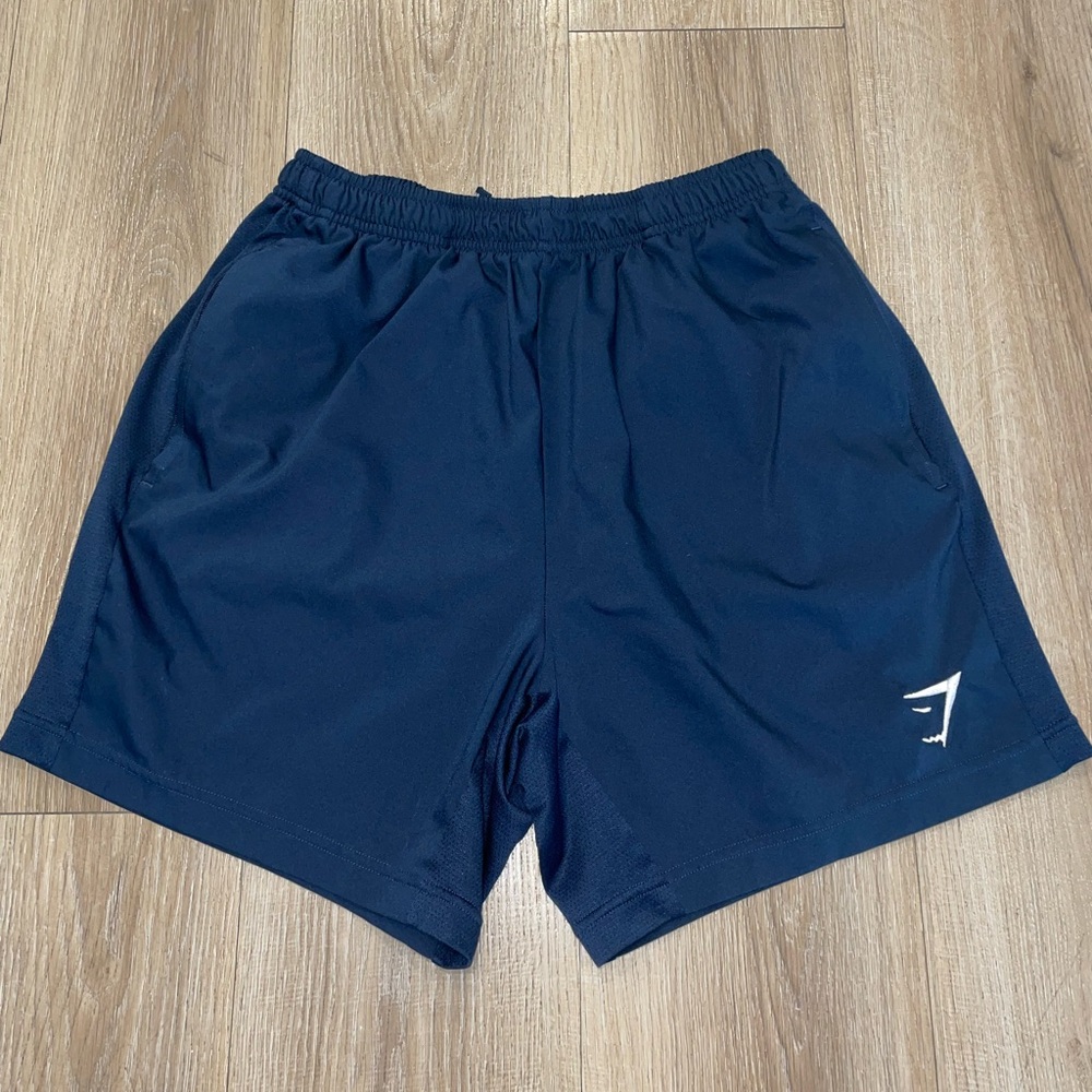 Gymshark 5” inseam workout shorts in Navy. Like brand new!